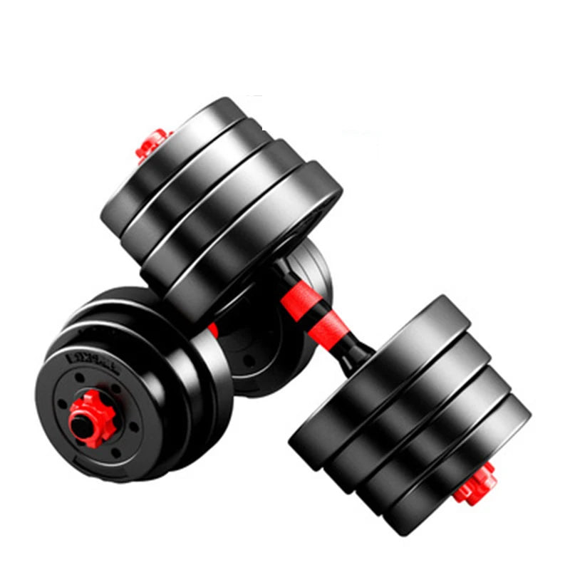 Adjustable 2-in-1 Dumbbell Fitness Set