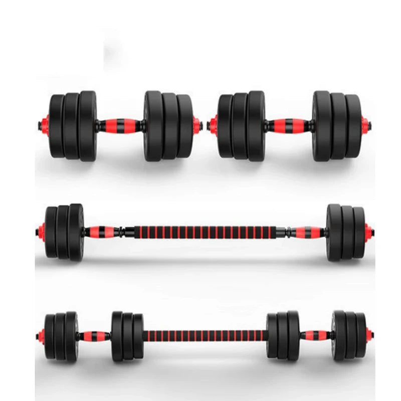 Adjustable 2-in-1 Dumbbell Fitness Set