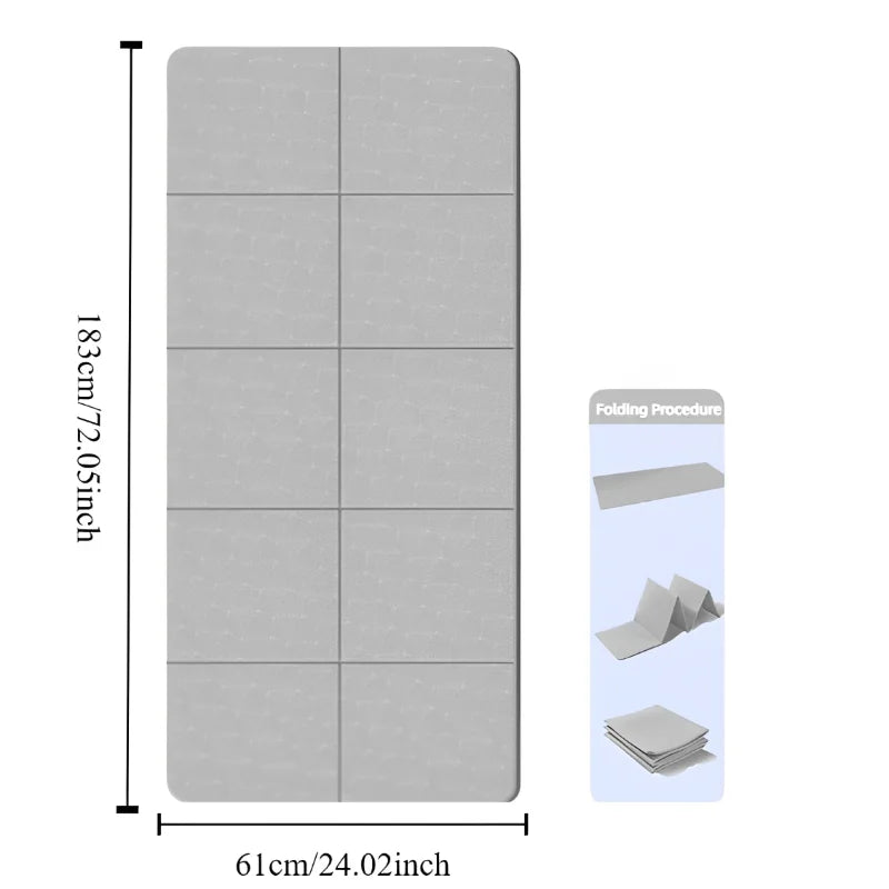 Foldable Non-Slip Yoga Mat