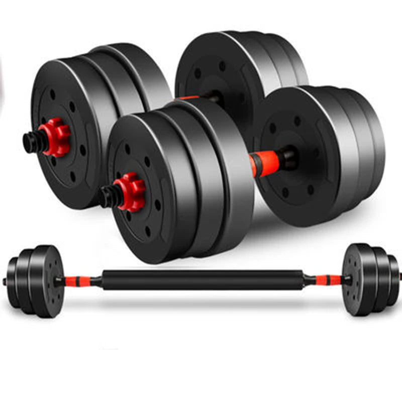 Adjustable 2-in-1 Dumbbell Fitness Set