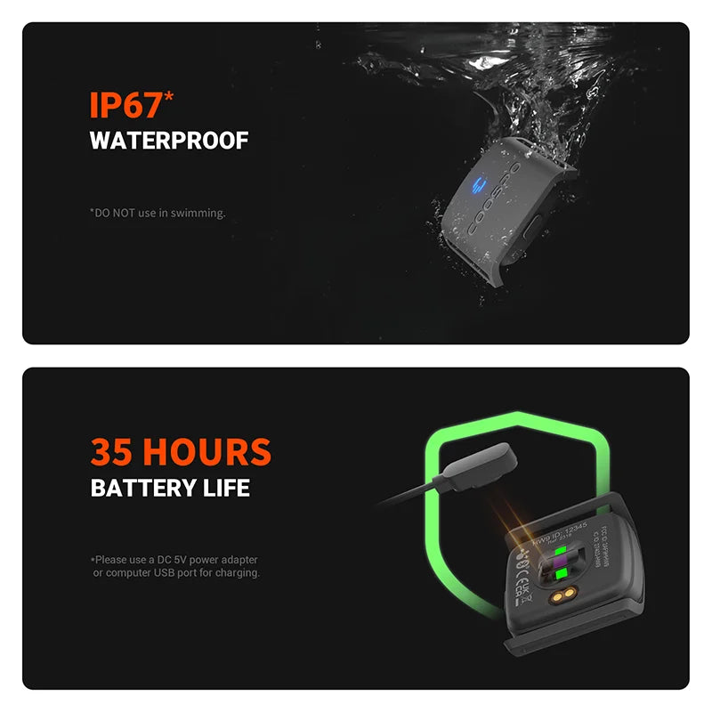 HW9 Heart Rate Monitor Armband BLE5.0