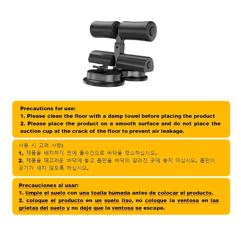 Portable Sit-Up Bar & Push-Up Assistant