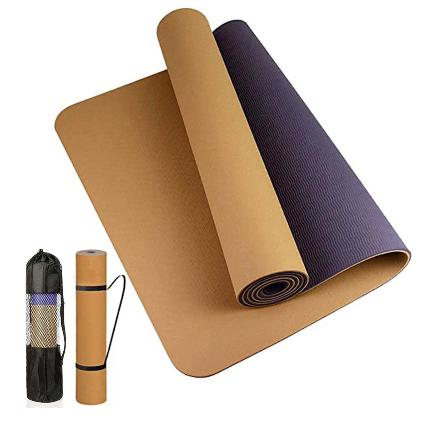 Non-Slip Thick Fitness Mat 6mm