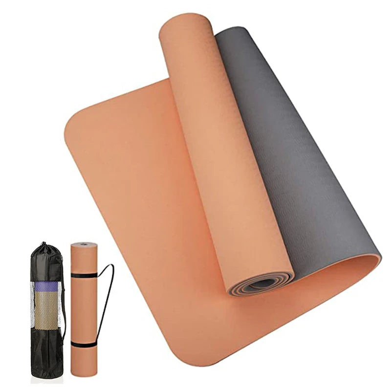 Non-Slip Thick Fitness Mat 6mm
