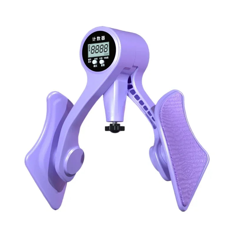 Digital Counter Hip Trainer Adjustable Leg Exerciser