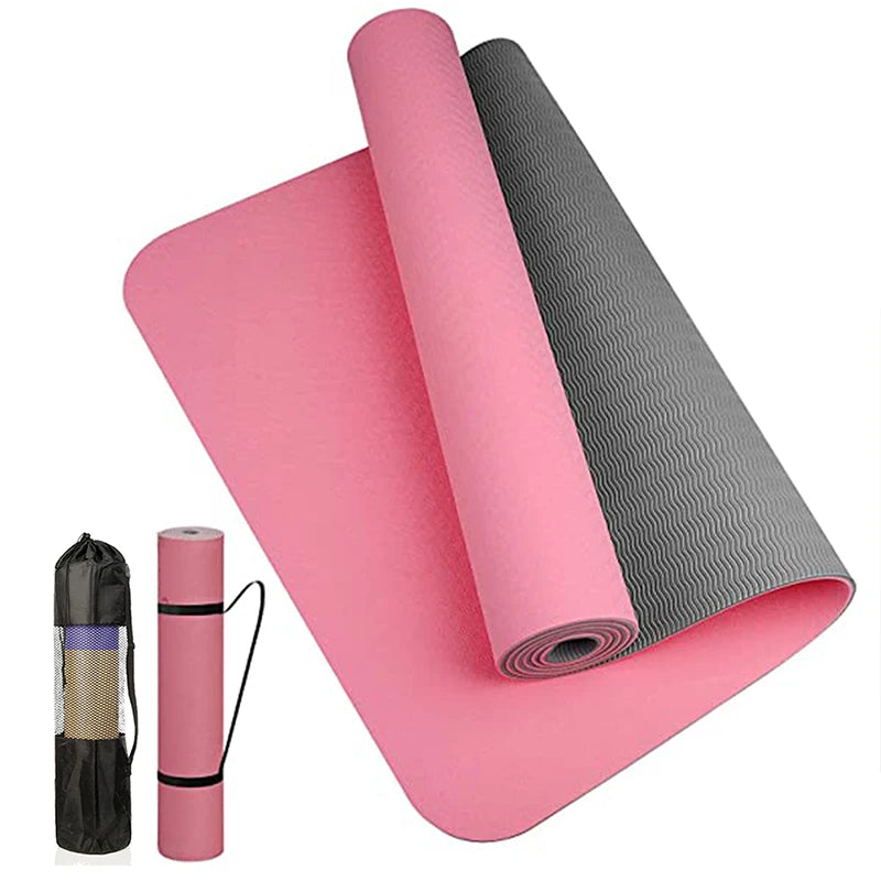 Non-Slip Thick Fitness Mat 6mm