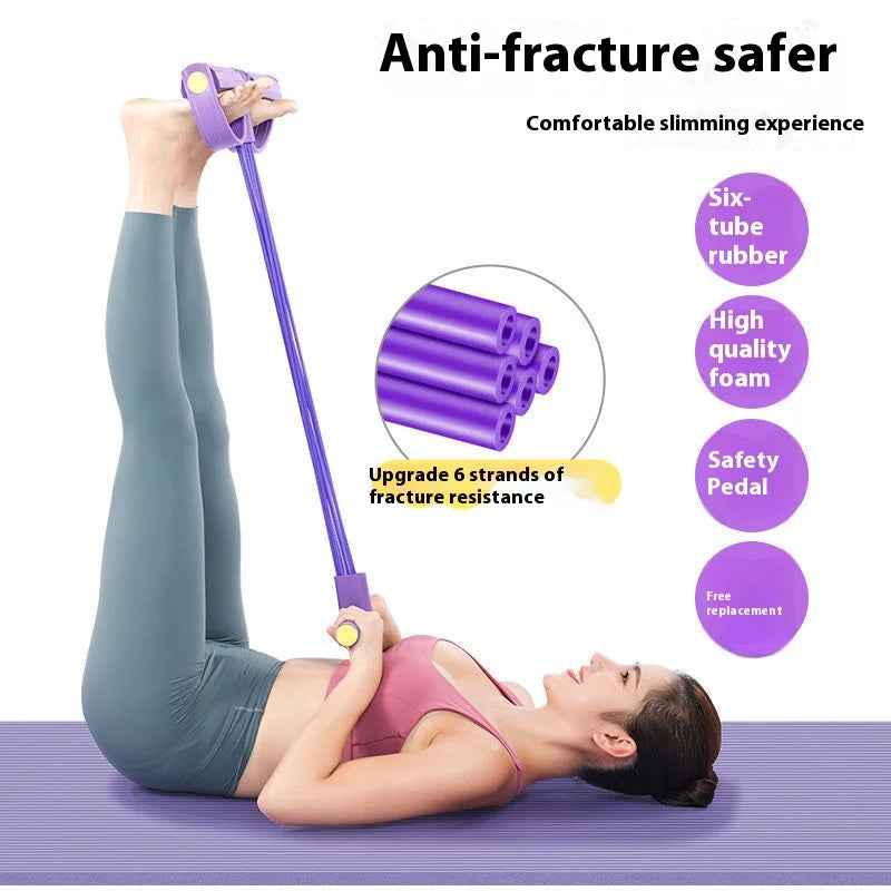 Portable Resistance Band with Pedal