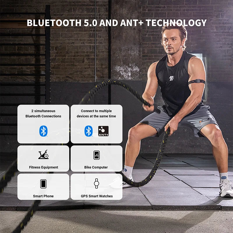 HW9 Heart Rate Monitor Armband BLE5.0