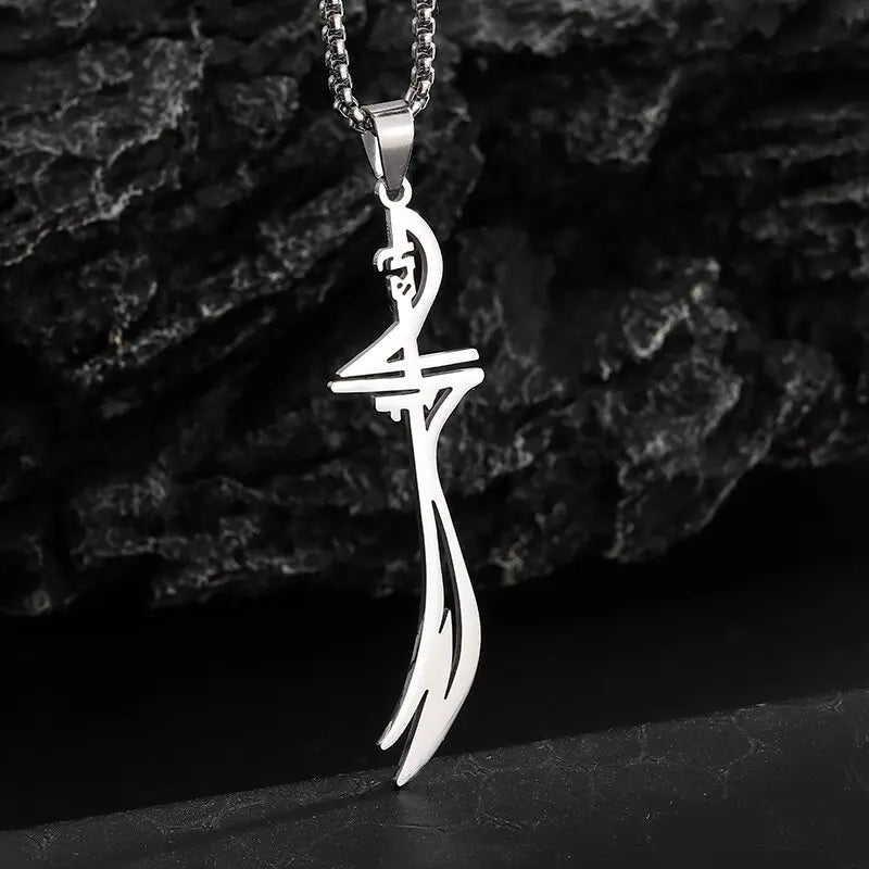 Imam Ali Zulfiqar Sword Necklace