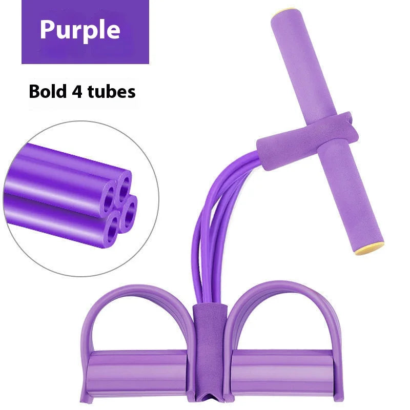 Portable Resistance Band with Pedal