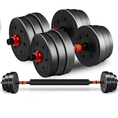 Adjustable 2-in-1 Dumbbell Fitness Set