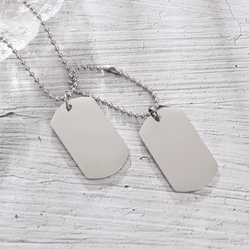 Stylish Dumbbell Pendant Necklace