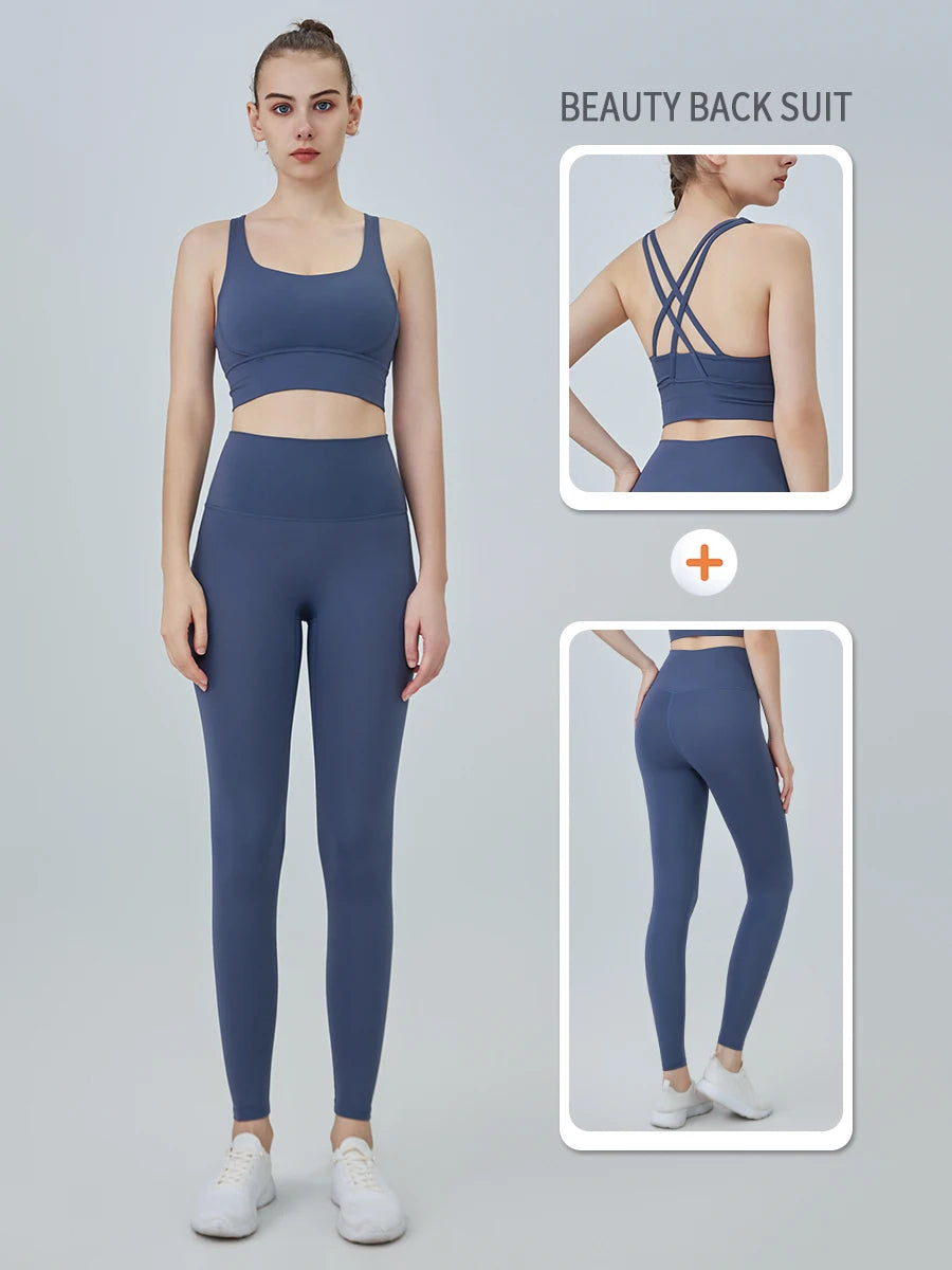 Women’s Yoga Set with Sports Bra