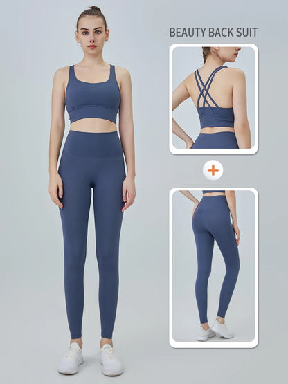 Women’s Yoga Set with Sports Bra