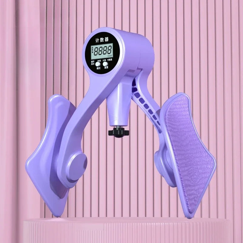 Digital Counter Hip Trainer Adjustable Leg Exerciser