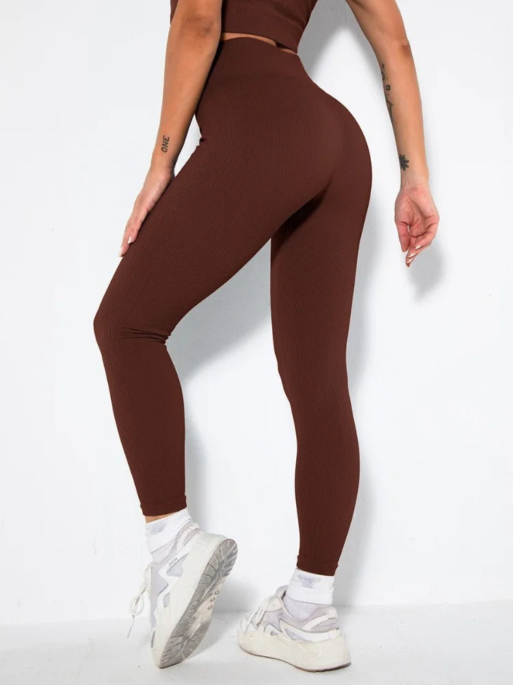 Seamless Peach Hip Lifting Yoga Pants