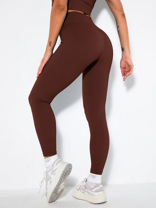Seamless Peach Hip Lifting Yoga Pants