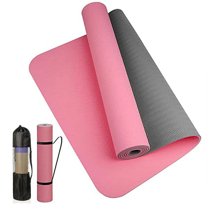 Non-Slip Thick Fitness Mat 6mm
