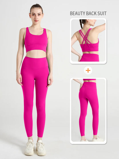 Women’s Yoga Set with Sports Bra