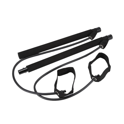 Portable Pilates Bar with Resistance Bands