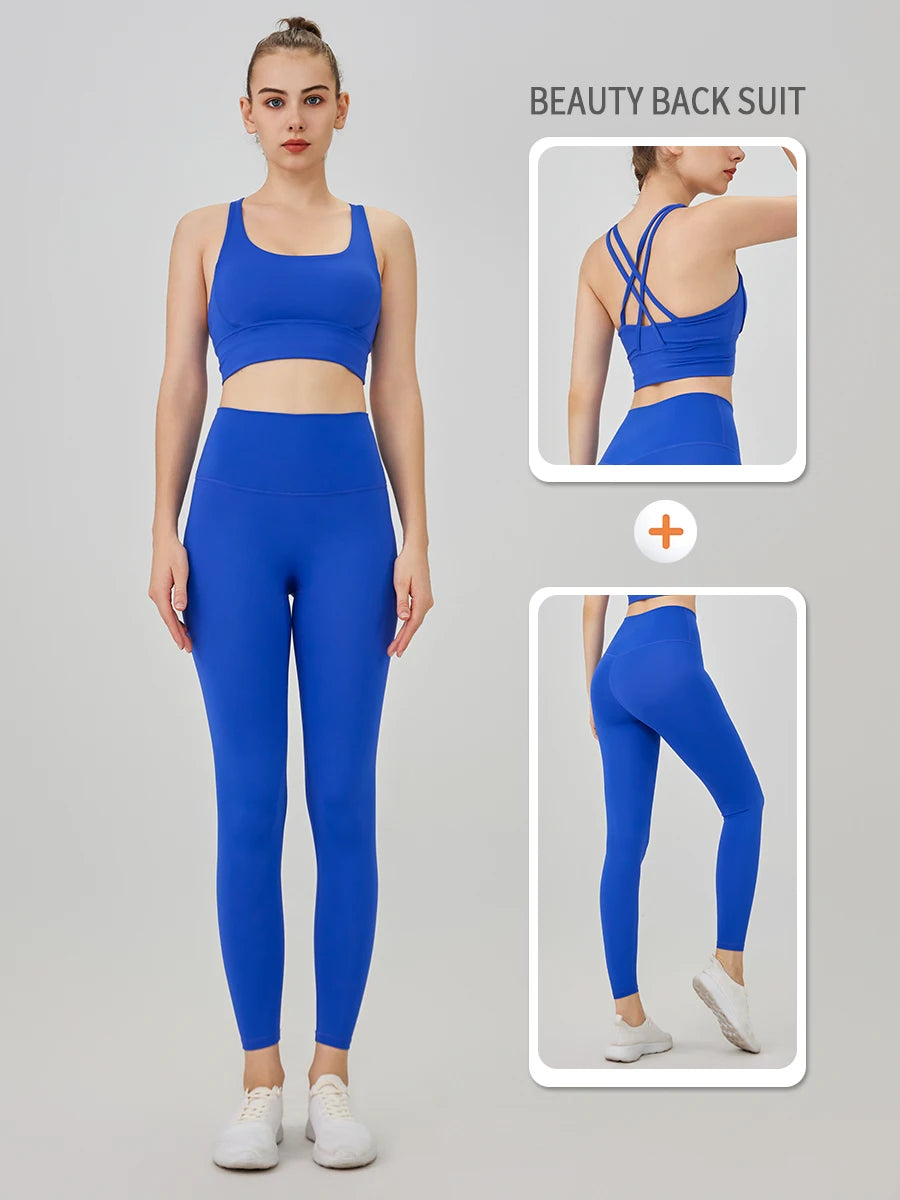 Women’s Yoga Set with Sports Bra