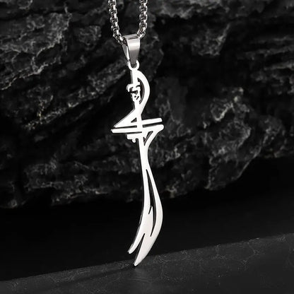 Imam Ali Zulfiqar Sword Necklace