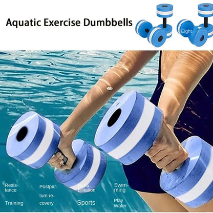 Multicolor EVA Water Dumbbells