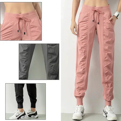 Quick-Dry Fabric Joggers