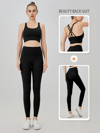 Women’s Yoga Set with Sports Bra