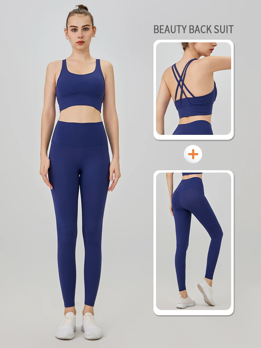 Women’s Yoga Set with Sports Bra