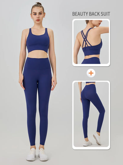 Women’s Yoga Set with Sports Bra