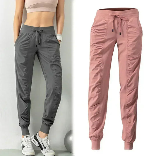 Quick-Dry Fabric Joggers