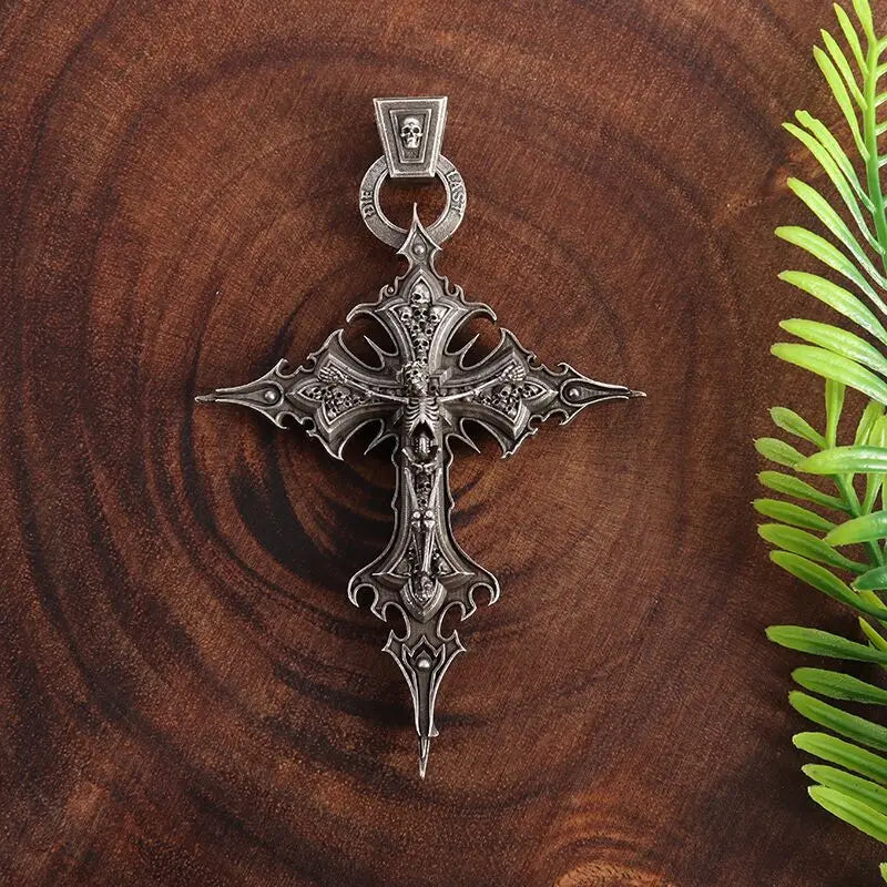 Stylish Dumbbell Pendant Necklace