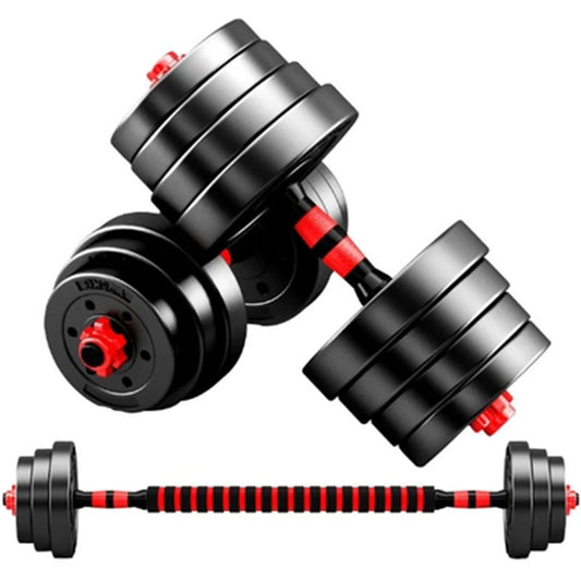 Adjustable 2-in-1 Dumbbell Fitness Set