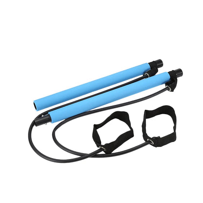 Portable Pilates Bar with Resistance Bands