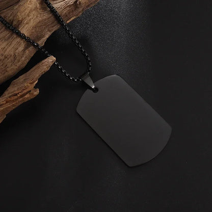 Stylish Dumbbell Pendant Necklace