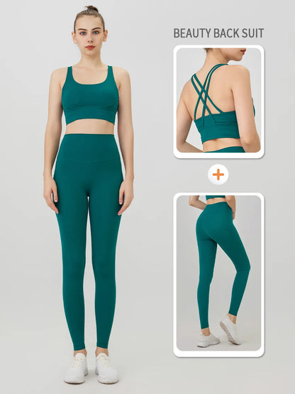 Women’s Yoga Set with Sports Bra